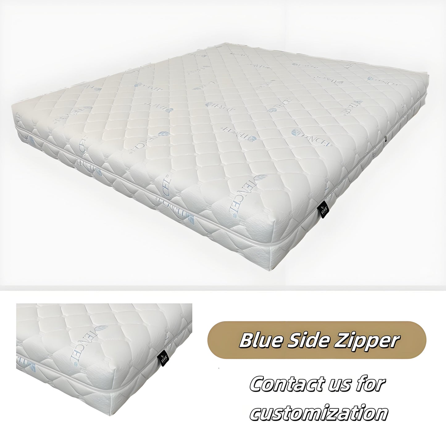 DESIGNSDWELL TENCEL SERIES Mattress Protector Customized