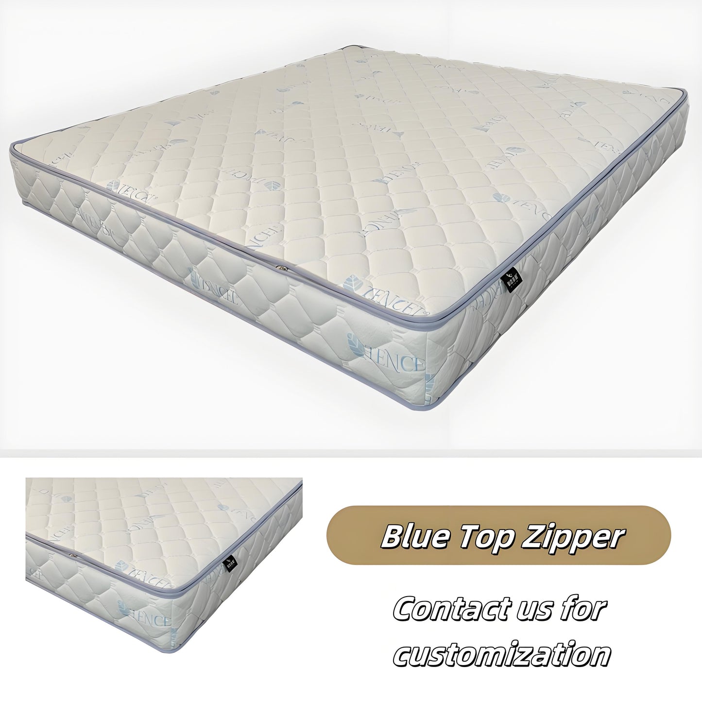 DESIGNSDWELL TENCEL SERIES Mattress Protector Customized