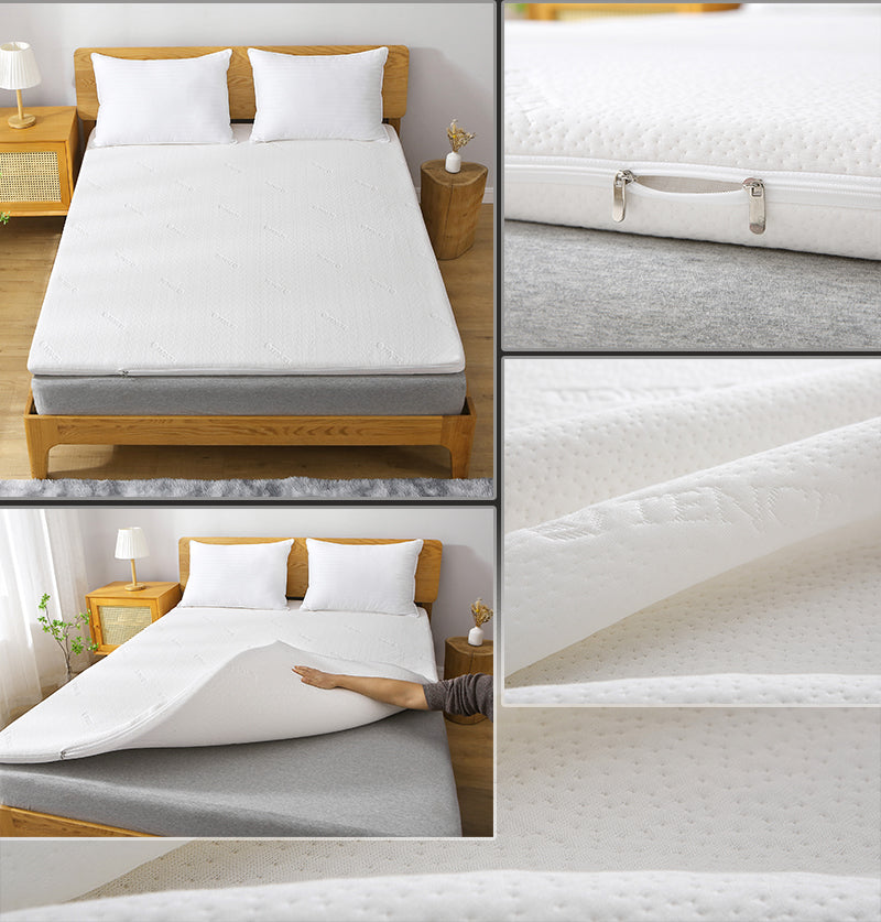 DESIGNSDWELL "ELEGANT TENCEL" Latex Mattress Topper